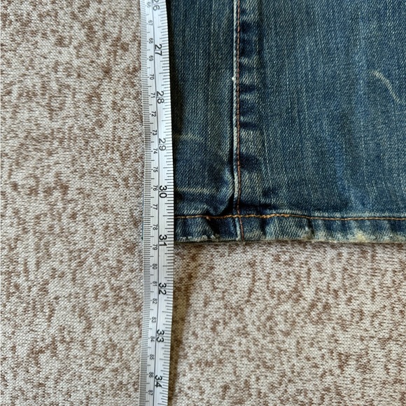Abercrombie Distressed Bootcut Stretch Jeans - Picture 7 of 7